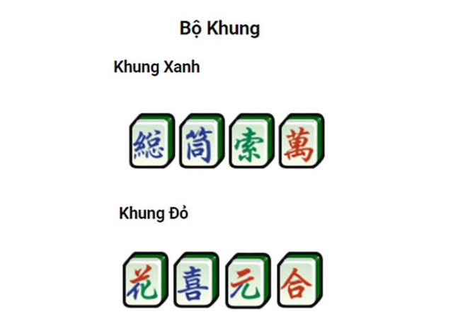 Các quân bài khung trong Mahjong