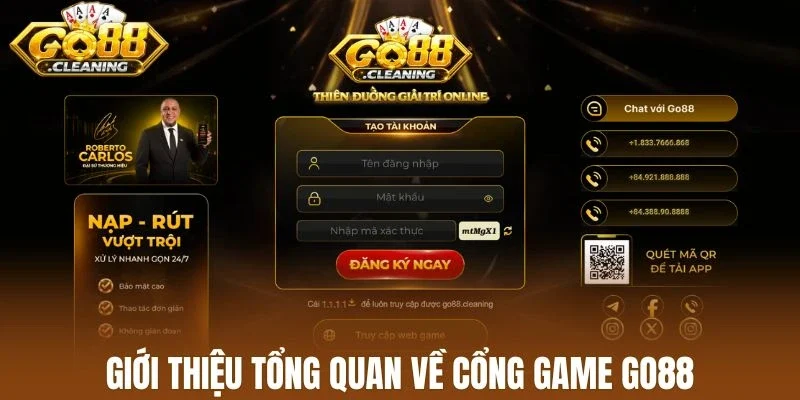 Giới thiệu tổng quan về cổng game Go88