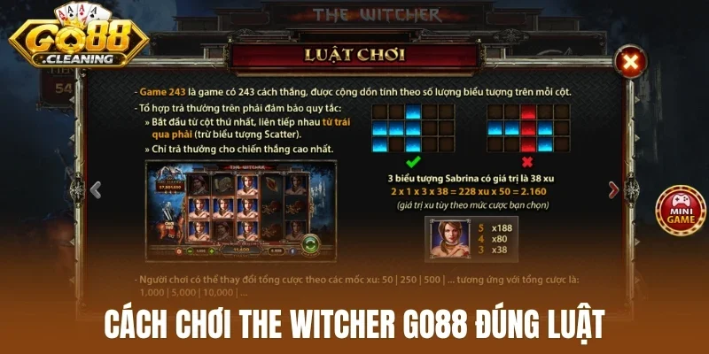 Cách chơi The Witcher Go88 đúng luật