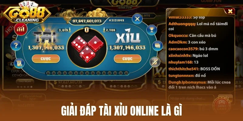 Giải đáp tài xỉu online là gì