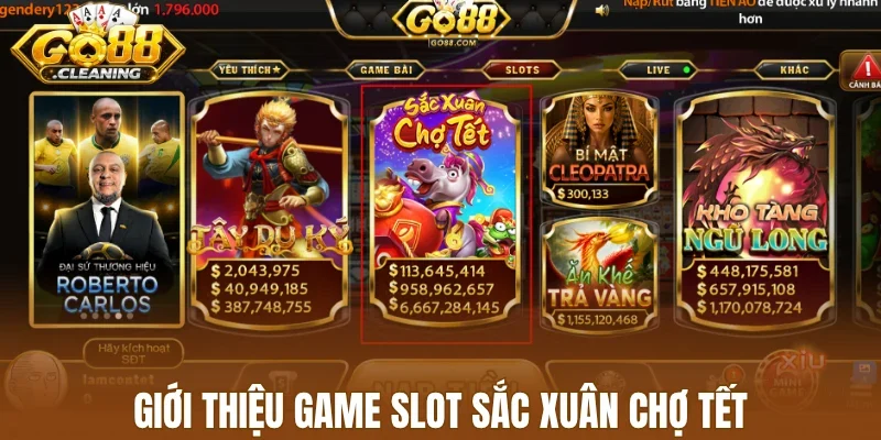 Giới thiệu game slot sắc xuân chợ tết