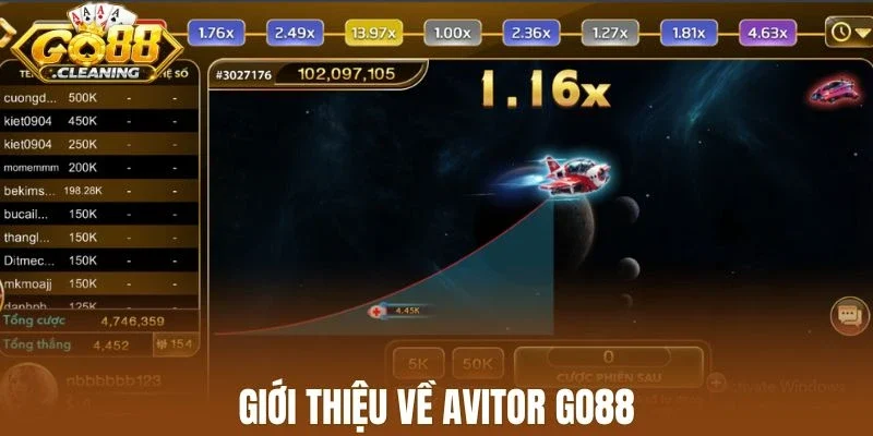 Giới thiệu về game Aviator Go88