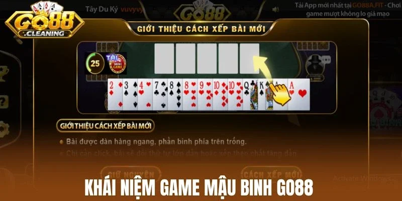 Khái niệm game mậu binh Go88 