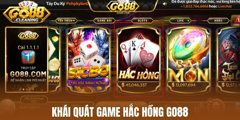 Khái quát game hắc hồng Go88