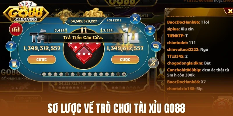 Sơ lược về trò chơi tài xỉu Go88