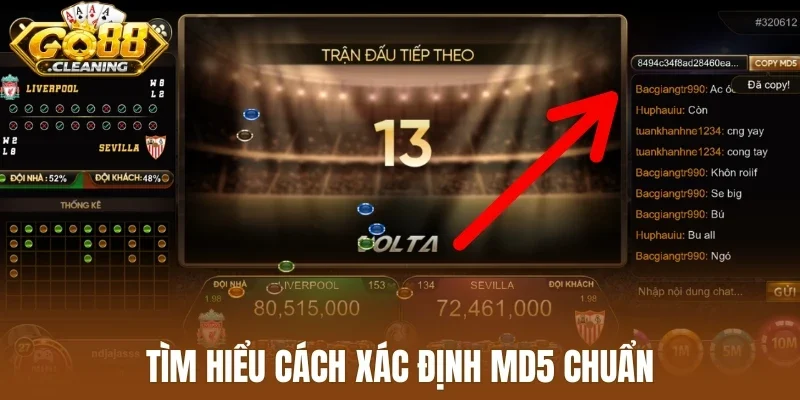 Tìm hiểu cách xác định MD5 chuẩn